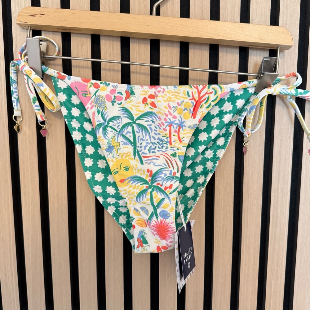 Roller Rabbit Target Reversible Tropical Print Bikini Bottom